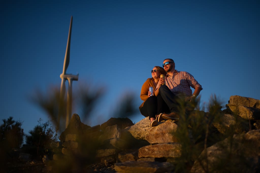 N&N - A Hike to Remember Engagement Shoot in Worcester and Mount Wachusett