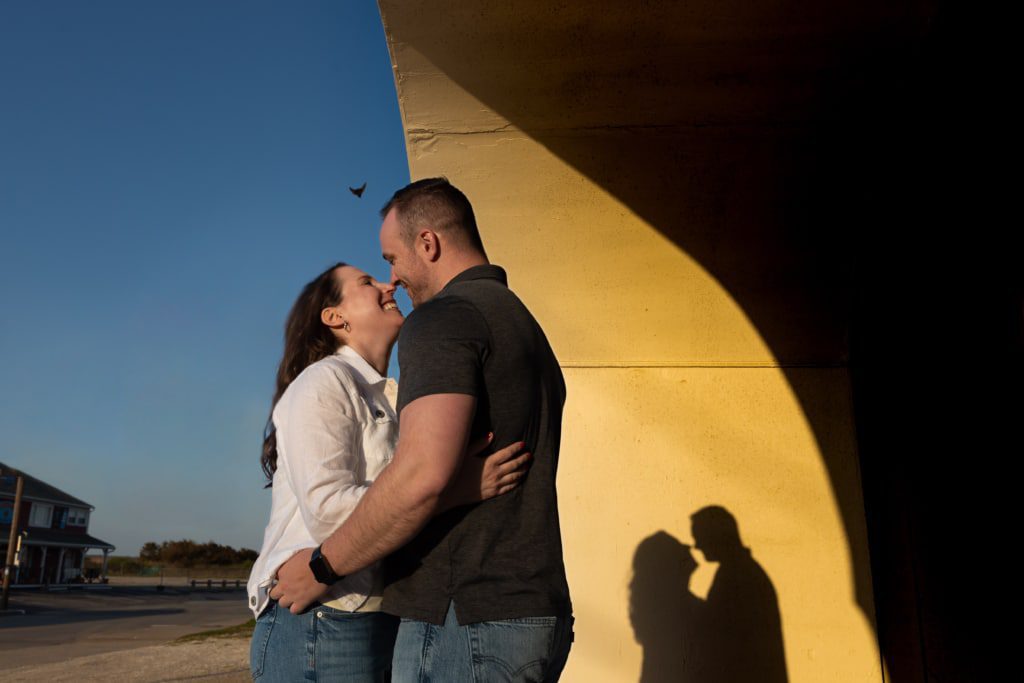 Lauren & Stephens: A Westerly, RI Beach Engagement Session